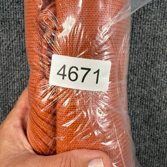 Southpole Signature Series Sweater Vest Men's Large Orange Cable Knit - Picture 8 of 8